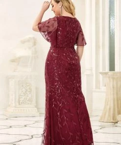 Ever-Pretty US Plus Size Long Mermaid Formal Dresses For Weddings SHOP BY OCCASION
