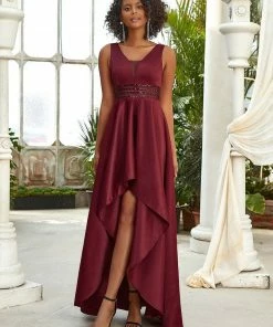 Ever-Pretty US Women's V-Neck High Low Cocktail Party Dresses SHOP BY OCCASION