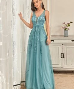 Ever-Pretty US Maxi Long Elegant Ethereal Tulle Evening Dress SHOP BY OCCASION