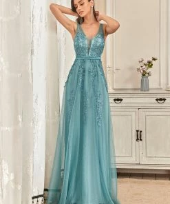 Ever-Pretty US Maxi Long Elegant Ethereal Tulle Evening Dress SHOP BY OCCASION