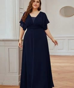 Ever-Pretty US SHOP BY OCCASION Women's A-Line Empire Waist Maxi Chiffon Evening Dress