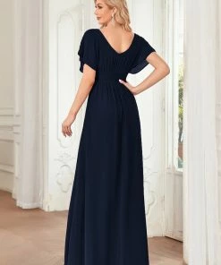 Ever-Pretty US SHOP BY OCCASION Women's A-Line Empire Waist Maxi Chiffon Evening Dress