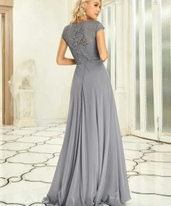 Ever-Pretty US Sweetheart Floral Lace Cap Sleeve Wedding Guest Dress SHOP BY OCCASION