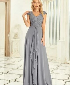 Ever-Pretty US Sweetheart Floral Lace Cap Sleeve Wedding Guest Dress SHOP BY OCCASION