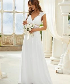 Ever-Pretty US Sleeveless Grecian Style Bridesmaid Dress For Women Evening Dresses & Gowns