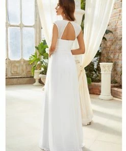 Ever-Pretty US Sleeveless Grecian Style Bridesmaid Dress For Women Evening Dresses & Gowns