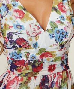 Ever-Pretty US Sleeveless V-Neck Maxi Chiffon Bridesmaid Dress Party Dresses