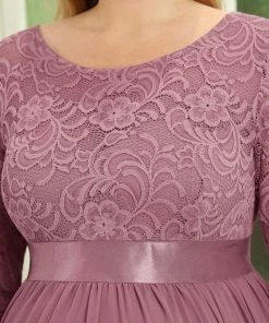 Ever-Pretty US Plus Size Long Lace Sleeve Maternity Formal Dresses Maternity Dresses