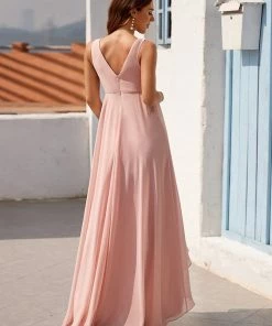 Ever-Pretty US Jeweled Top Asymmetrical Formal Maternity Dress